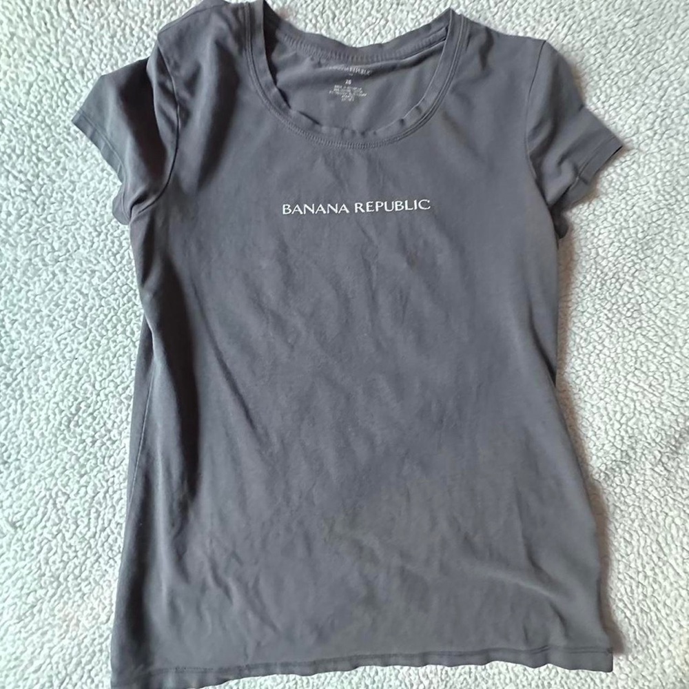 GRAY / GREY BANANA REPUBLIC VINTAGE SHIRT Y2K